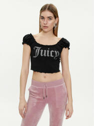 Juicy Couture Bluză Brodie JCWCT23309 Negru Regular Fit