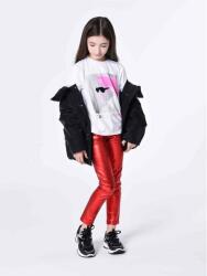 Karl Lagerfeld Kids Pantaloni din material Z14219 S Roșu Skinny Fit