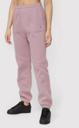 Champion Pantaloni trening Logo Embroidery Fleece 115487 Violet Relaxed Fit