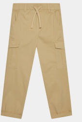 Benetton Pantaloni din material 4HK2CF01V Bej Straight Fit