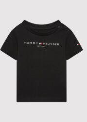 Tommy Hilfiger Tricou Baby Essential KN0KN01487 Negru Regular Fit