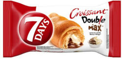  7DAYS Double Max croissant kakaós töltelékkel és vanília ízű töltelékkel 80 g