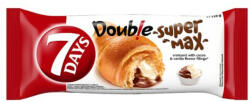  7DAYS Double Super Max croissant kakaós töltelékkel és vanília ízű töltelékkel 110 g