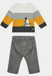 Mayoral Set pulover și pantaloni din material textil 2.521 Gri Regular Fit
