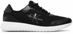 Calvin Klein Jeans Sneakers Eva Runner Monologo YM0YM00584 Negru