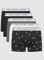 Ralph Lauren Set 5 perechi boxeri 714864292004 Negru
