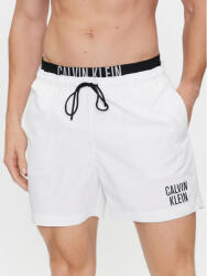 Calvin Klein Pantaloni scurți pentru înot Medium Double Wb-Nos KM0KM00740 Alb Regular Fit