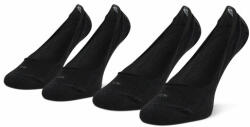 Calvin Klein Set de 2 perechi de șosete scurte de damă 701218767 Negru