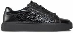 Calvin Klein Sneakers Low Top Lace Up W/Zip Mono HM0HM01277 Negru