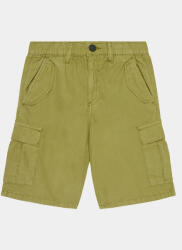 Guess Pantalon scurți din material L4GD23 WBHQ0 Verde Regular Fit