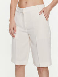 Calvin Klein Pantalon scurți din material K20K205242 Écru Regular Fit