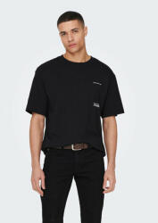 Only & Sons Tricou 22025268 Negru Relaxed Fit