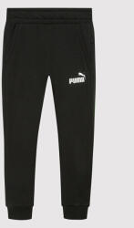 PUMA Pantaloni trening Essential Logo 586974 Negru Regular Fit