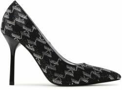 Karl Lagerfeld Pantofi cu toc subțire KL30914G Negru