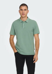 Only & Sons Tricou polo 22021769 Verde Slim Fit