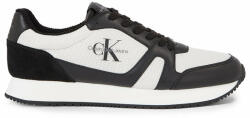 Calvin Klein Jeans Sneakers Retro Runner Low Lace Up Cut Out YM0YM00816 Negru