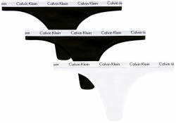 Calvin Klein Underwear Set 3 perechi de chiloți tanga 000QD3587E Colorat