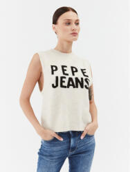Pepe Jeans Pulover PL702039 Écru Regular Fit