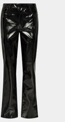 Gina Tricot Pantaloni din imitație de piele 21348 Negru Regular Fit