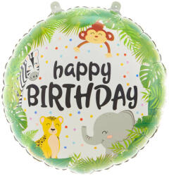 PartyPal Szülinapi lufi 18" 45cm Happy Birthday (LUFI211517)