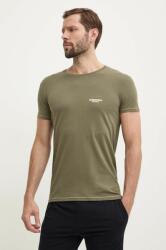 Aeronautica Militare t-shirt zöld, férfi, nyomott mintás, AM1UTI003 - zöld M