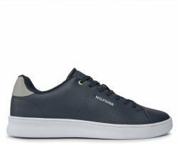 Tommy Hilfiger Sneakers Court Cup Lth Perf Detail FM0FM05038 Bleumarin