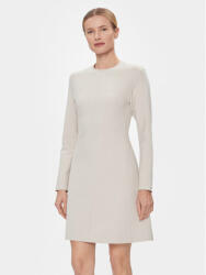 Calvin Klein Rochie de zi Hw Viscose Fit & Flare Dress K20K206336 Bej Regular Fit