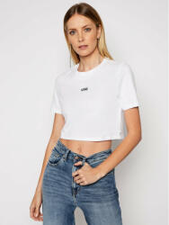 Vans Tricou Flying V Crop Cre VN0A54QU Alb Cropped Fit