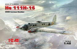 ICM He 111H-16, WWII German Bomber 1: 48 (48263)