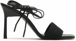 Calvin Klein Sandale Geo Stil Gladi Sandal HW0HW01467 Negru