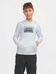 JACK & JONES Bluză Steel 12249653 Alb Regular Fit