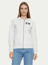 Helly Hansen Bluză W Hh Logo Full Zip Hoodie 2.0 34461 Alb Regular Fit