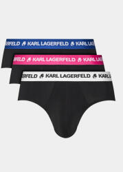 Karl Lagerfeld Set 3 perechi de slipuri 235M2110 Colorat