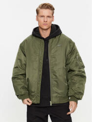 Tommy Jeans Geacă bomber Authentic DM0DM17660 Verde Relaxed Fit