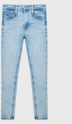 Pepe Jeans Blugi Pixlette High PG201542PE2 Albastru celest Skinny Fit