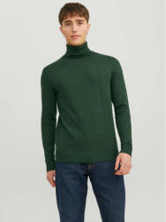 JACK & JONES Bluză cu gât 12157417 Verde Regular Fit