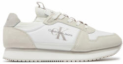 Calvin Klein Jeans Sneakers Runner Sock Lace Up YM0YM00553 Alb