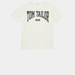 Tom Tailor Tricou 1037515 Alb Regular Fit