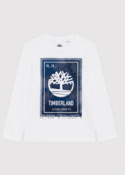 Timberland Bluză T25T39 D Alb Regular Fit
