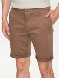 Solid Pantalon scurți din material 21200395 Maro Regular Fit - modivo - 119,00 RON