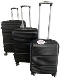 AML 3 db-os bőrönd szett - fekete (WH-BOROND-SZETT-FEKETE)