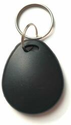 Nestron RFID-KFDEV34K-FEKETE Beléptető kulcstartó tag; Mifare Desfire EV3; 4k memória; fekete (RFID-KFDEV34K-FEKETE) - digipont