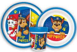 Mancs Őrjárat Pup Power csúszásmentes étkészlet, micro műanyag szett (STF66673) - kidsfashion