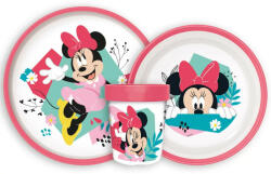  Disney Minnie Being More csúszásmentes étkészlet, micro műanyag szett (STF66670) - oliviashop