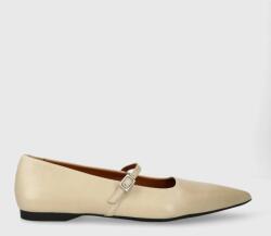 Vagabond Shoemakers bőr balerina cipő HERMINE bézs, 5533.001. 37 - bézs Női 41