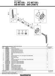 Shimano SLX M7100-1 32T lánckerék (ISMCRM75A2)