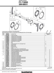 Shimano Alivio T4060 175-22/32/44 integrált hajtómű (EFCT4060EX422CL)