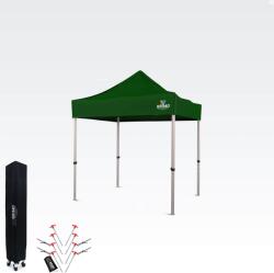 BRIMO Összecsukható alumínium értékesítési pavilon falak nélkül | BRIMO Exclusive Alu 2x2m - falak nélkül - Zöld