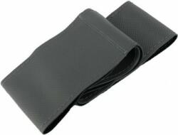 Alemarauto Husa volan piele gri cu gaurele marime M (ALM 150621-8)