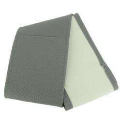 Alemarauto Husa volan piele gri cu ac si ata marime M (ALM 200716-9)